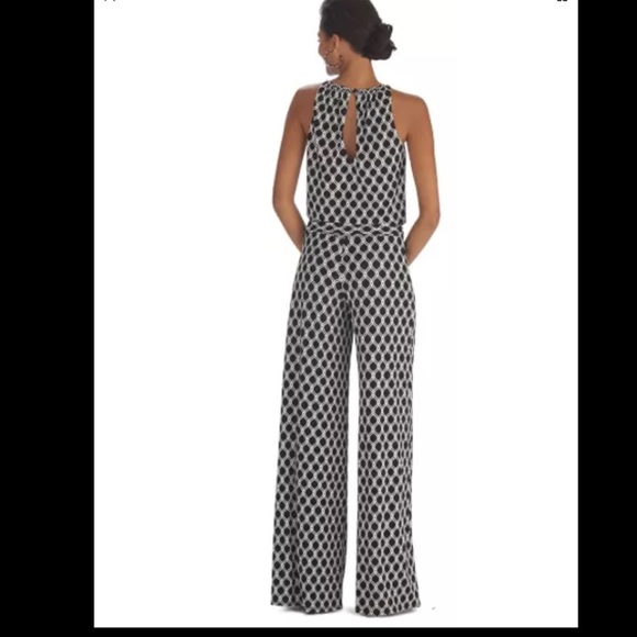 White House Black Market Wide Leg Jumpsuit Medium - Picture 2 of 7